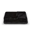 Transform your interior with the irresistible softness and high-end look of our premium faux fur blanket and pillows. Draped elegantly over a modern mustard daybed, the black faux fur blanket invites you to sink into comfort. Its ultra-soft texture and glossy finish mimic the rich feel of genuine fur, offering a cruelty-free yet luxurious alternative. These accessories add a refined and cozy touch to any modern living space. Our faux fur accents are your go-to for both fashion and function.