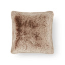 Lignum pillow in light brown styled in a chic living room – an elegant and cozy décor piece