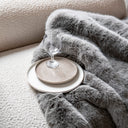 The “Montis” blanket defines versatile elegance and timeless comfort. Crafted from the highest quality ultra-soft, eco-friendly faux fur in sophisticated gray tones, it beautifully blends into any interior style – be it a modern loft, a cozy Scandinavian bedroom, a classic living room, or even a glamorous space. Use it as a luxurious bedspread, available in all standard UK sizes (Single, Double, King, Super King) and US sizes (Twin, Full, Queen, King, California King).
Montis also works perfectly as a comfo